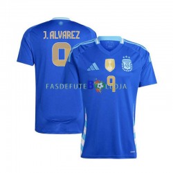 Camisola 2º Equipamento Seleção Argentina Julian Alvarez 9 Copa America 2024 Manga Curta ,Homem