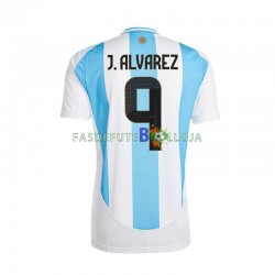 Camisola 1º Equipamento Seleção Argentina Julian Alvarez 9 Copa America 2024 Manga Curta ,Homem
