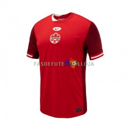 Camisola 1º Equipamento Seleção Canadense Copa America 2024 Manga Curta ,Homem