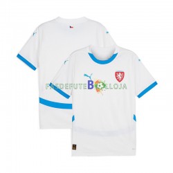 Camisola 2º Equipamento Seleção Checa Euro 2024 Manga Curta ,Homem