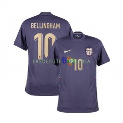 Camisola 2º Equipamento Seleção Inglesa Jude Bellingham 10 Euro 2024 Manga Curta ,Homem