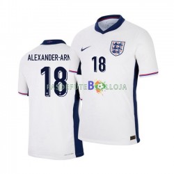 Camisola 1º Equipamento Seleção Inglesa Trent Alexander-Arnold 18 Euro 2024 Manga Curta ,Homem