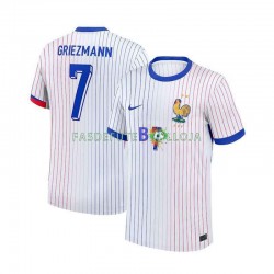 Camisola 2º Equipamento Seleção Francesa Antoine Griezmann 7 Euro 2024 Manga Curta ,Homem