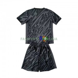 Camisola Guarda-redes 2º Equipamento Seleção Francesa Euro 2024 Manga Curta ,Criança