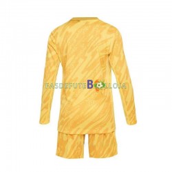 Camisola Guarda-redes 1º Equipamento Seleção Francesa Euro 2024 Manga Comprida ,Criança