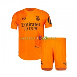 Camisola Guarda-redes 3º Equipamento Real Madrid Y3 2023-2024 Manga Curta ,Criança
