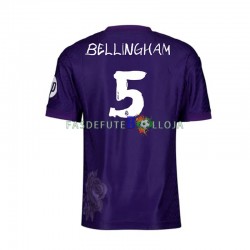 Camisola 4º Equipamento Real Madrid Jude Bellingham 5 Y-3 2023-2024 Manga Curta ,Homem