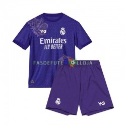 Camisola 4º Equipamento Real Madrid 2023-2024 Manga Curta ,Criança
