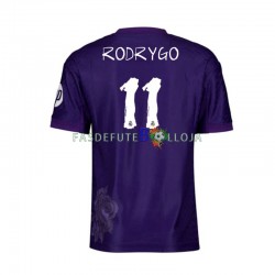 Camisola 4º Equipamento Real Madrid RODRYGO 11 Y-3 2023-2024 Manga Curta ,Homem