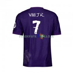 Camisola 4º Equipamento Real Madrid Vinicius Junior 7 Y-3 2023-2024 Manga Curta ,Homem