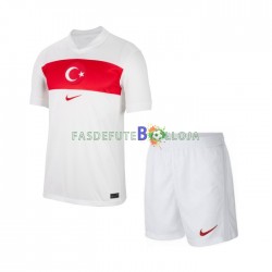 Camisola 1º Equipamento Seleção Turca Euro 2024 Manga Curta ,Criança