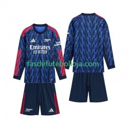 Camisola 2º Equipamento Arsenal 2025-2026 Manga Comprida ,Criança