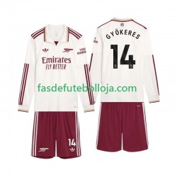 Camisola 3º Equipamento Arsenal Gyokeres 14 2025-2026 Manga Comprida ,Criança
