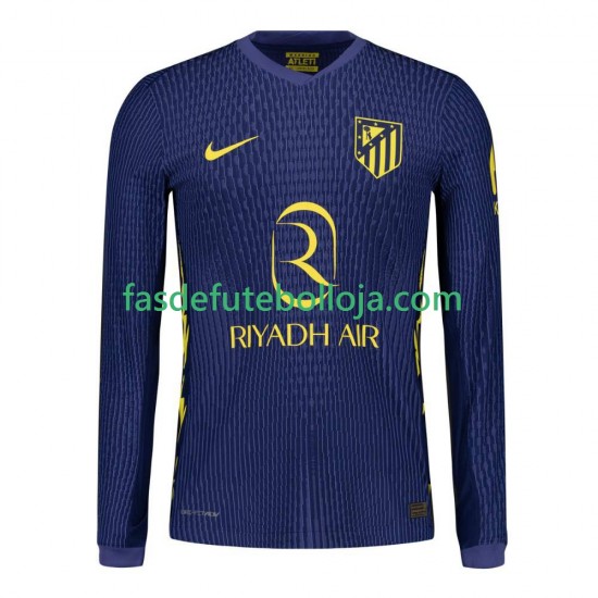 Camisola 2º Equipamento Atlético Madrid 2025-2026 Manga Comprida ,Homem