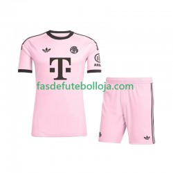 Camisola Guarda-redes 3º Equipamento Bayern de Munique UCL 2025-2026 Manga Curta ,Criança
