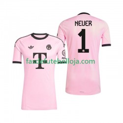 Camisola Guarda-redes 3º Equipamento Bayern de Munique Manuel Neuer 1 UCL 2025-2026 Manga Curta ,Homem
