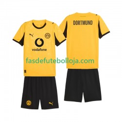 Camisola 1º Equipamento Borussia Dortmund Cup 2025-2026 Manga Curta ,Criança