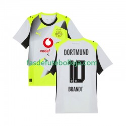 Camisola 2º Equipamento Borussia Dortmund Julian Brandt 10 2025-2026 Manga Curta ,Homem