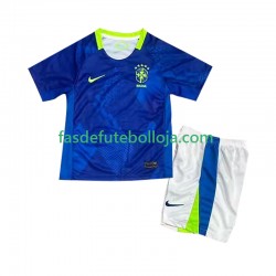 Camisola 2º Equipamento Seleção Brasileira 2025-2026 Manga Curta ,Criança
