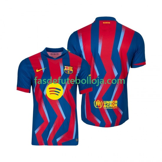 Camisola 4º Equipamento FC Barcelona 2025-2026 Manga Curta ,Homem