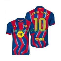 Camisola 4º Equipamento FC Barcelona Lamine Yamal 10 2025-2026 Manga Curta ,Homem