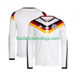 Camisola 1º Equipamento Seleção Alemã World Cup 2026 Manga Comprida ,Homem