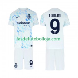 Camisola 2º Equipamento Inter de Milão Marcus Thuram 9 2025-2026 Manga Curta ,Criança