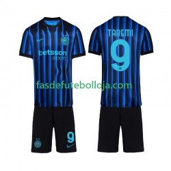 Camisola 1º Equipamento Inter de Milão Marcus Thuram 9 2025-2026 Manga Curta ,Criança