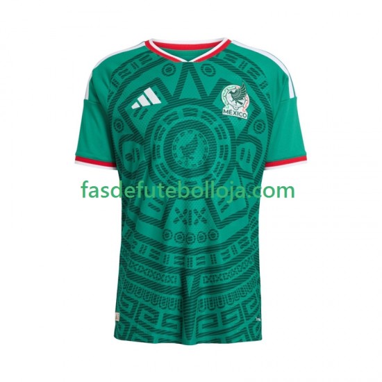 Camisola 1º Equipamento Seleção Mexicana World Cup 2026 Manga Curta ,Homem