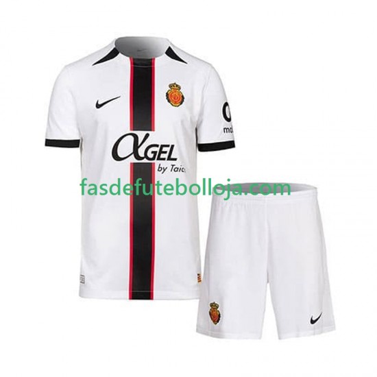 Camisola 2º Equipamento RCD Mallorca 2025-2026 Manga Curta ,Criança