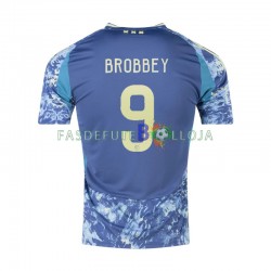 Camisola 2º Equipamento AFC Ajax Brian Brobbey 9 2024-2025 Manga Curta ,Homem