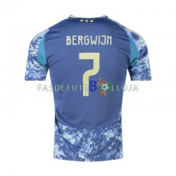 Camisola 2º Equipamento AFC Ajax Steven Bergwijn 7 2024-2025 Manga Curta ,Homem