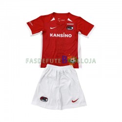 Camisola 1º Equipamento AZ Alkmaar 2024-2025 Manga Curta ,Criança