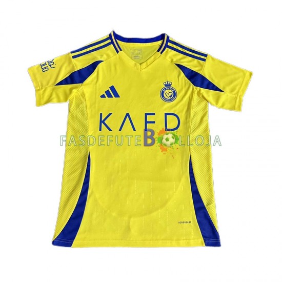 Camisola 1º Equipamento Al Nassr 2024-2025 Manga Curta ,Homem