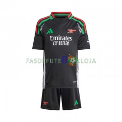Camisola 2º Equipamento Arsenal 2024-2025 Manga Curta ,Criança