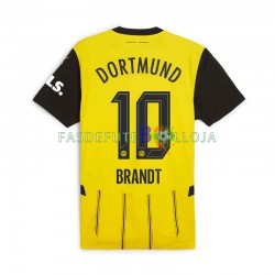 Camisola 1º Equipamento Borussia Dortmund Julian Brandt 10 2024-2025 Manga Curta ,Homem