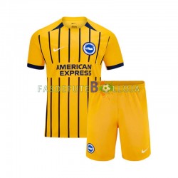Camisola 2º Equipamento Brighton Hove Albion 2024-2025 Manga Curta ,Criança