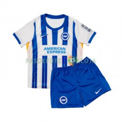 Camisola 1º Equipamento Brighton Hove Albion 2024-2025 Manga Curta ,Criança