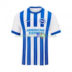 Camisola 1º Equipamento Brighton Hove Albion 2024-2025 Manga Curta ,Homem