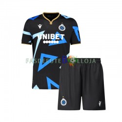 Camisola 4º Equipamento Club Brugge 2023-2024 Manga Curta ,Criança