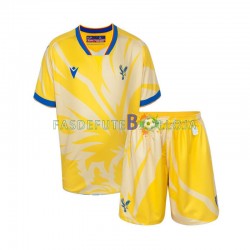Camisola 2º Equipamento Crystal Palace 2024-2025 Manga Curta ,Criança