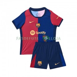 Camisola 1º Equipamento FC Barcelona 2024-2025 Manga Curta ,Criança