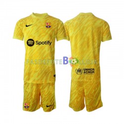 Camisola Guarda-redes 2º Equipamento FC Barcelona 2024-2025 Manga Curta ,Criança