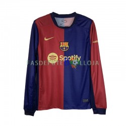 Camisola 1º Equipamento FC Barcelona 2024-2025 Manga Comprida ,Homem