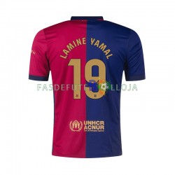 Camisola 1º Equipamento FC Barcelona Lamine Yamal 19 2024-2025 Manga Curta ,Homem