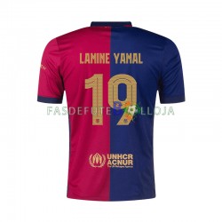 Camisola 1º Equipamento FC Barcelona UCL Font Lamine Yamal 19 2024-2025 Manga Curta ,Homem