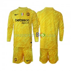 Camisola Guarda-redes 2º Equipamento Inter de Milão 2024-2025 Manga Comprida ,Criança