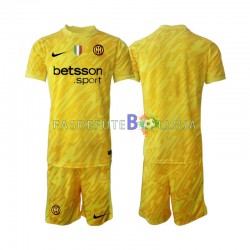 Camisola Guarda-redes 2º Equipamento Inter de Milão 2024-2025 Manga Curta ,Criança