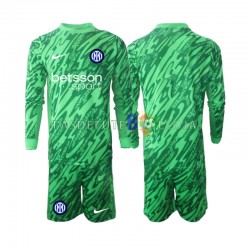 Camisola Guarda-redes 1º Equipamento Inter de Milão 2024-2025 Manga Comprida ,Criança