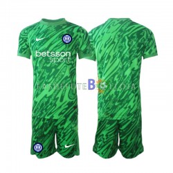 Camisola Guarda-redes 1º Equipamento Inter de Milão 2024-2025 Manga Curta ,Criança